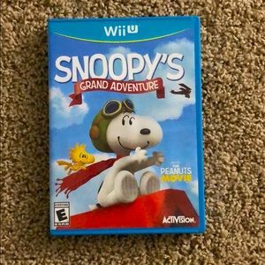 Wii U Snoopy’s Grand Adventure Video Game